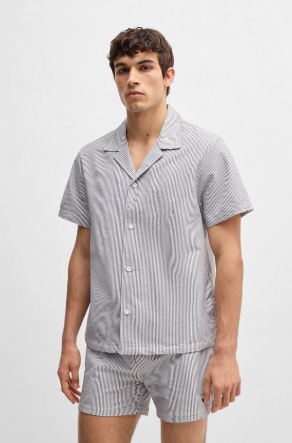 HUGO BOSS BLACK SHIRT, VELVETFISH BEACH SHIRT