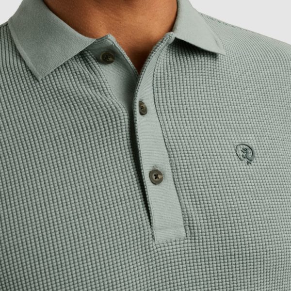 CAST IRON POLO, TWO TONE WAFFLE - Afbeelding 6