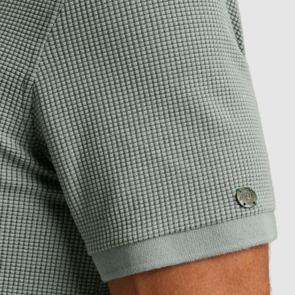 CAST IRON POLO, TWO TONE WAFFLE - Afbeelding 5