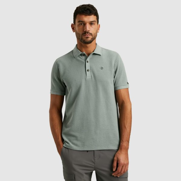CAST IRON POLO, TWO TONE WAFFLE