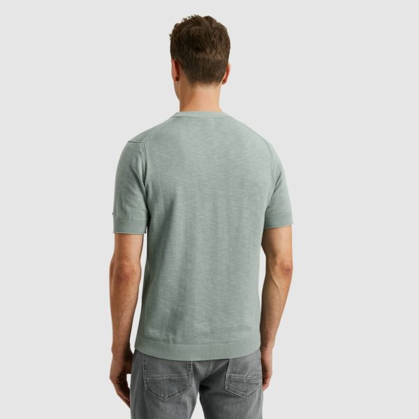 CAST IRON T-SHIRT, COTTON BLEND SLUB - Afbeelding 2