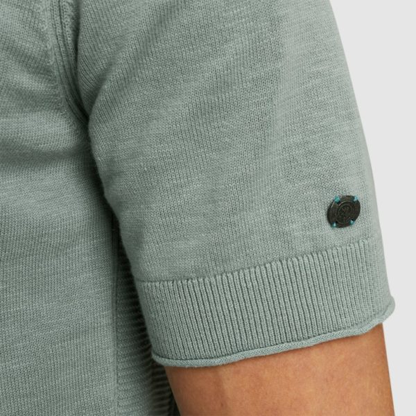 CAST IRON T-SHIRT, COTTON BLEND SLUB - Afbeelding 4