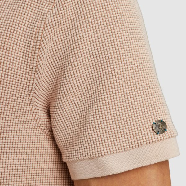 CAST IRON POLO, TWO TONE WAFFLE - Afbeelding 6