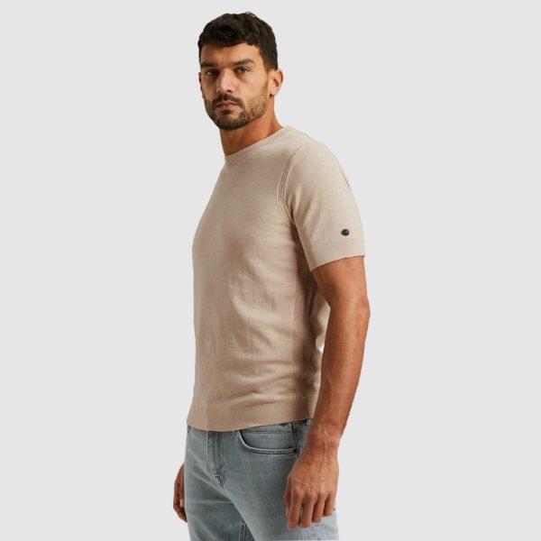 CAST IRON T-SHIRT, COTTON BLEND SLUB - Afbeelding 6