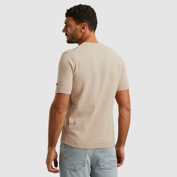 CAST IRON T-SHIRT, COTTON BLEND SLUB - Afbeelding 5