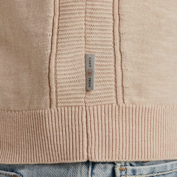 CAST IRON T-SHIRT, COTTON BLEND SLUB - Afbeelding 2