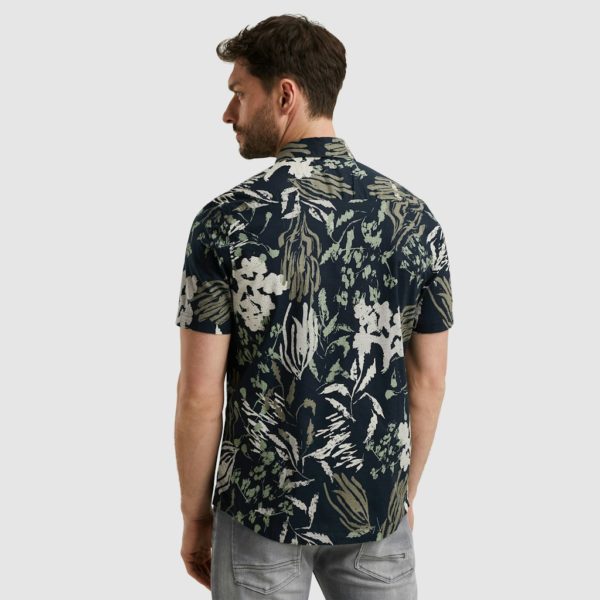 PME-Legend SHIRT, PRINT UNDERWATER COTTON SLUB - Afbeelding 3