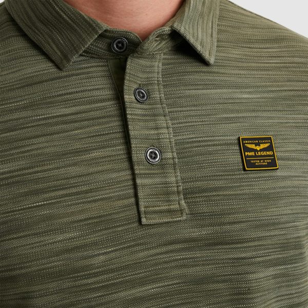 PME-Legend POLO, STRIPE SPACE DYED - Afbeelding 3