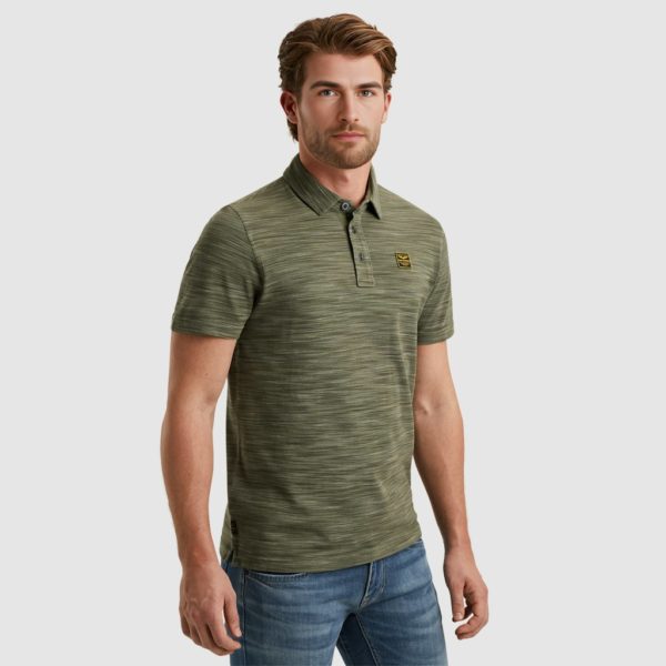 PME-Legend POLO, STRIPE SPACE DYED