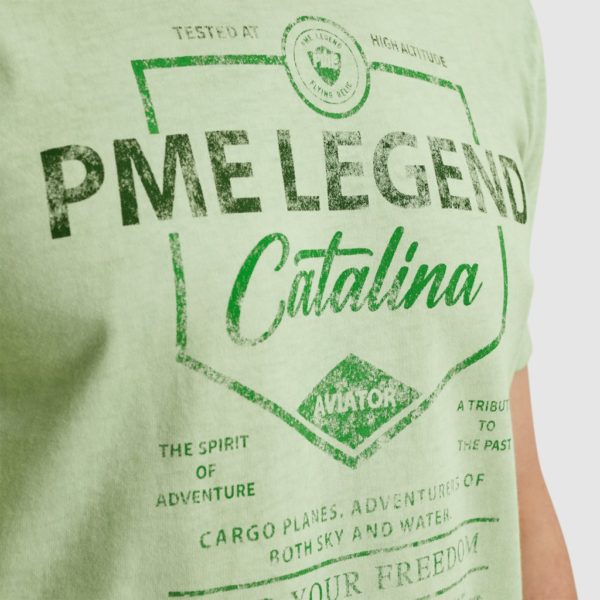 PME-Legend T-SHIRT, SINGLE JERSEY COLD DYE - Afbeelding 3