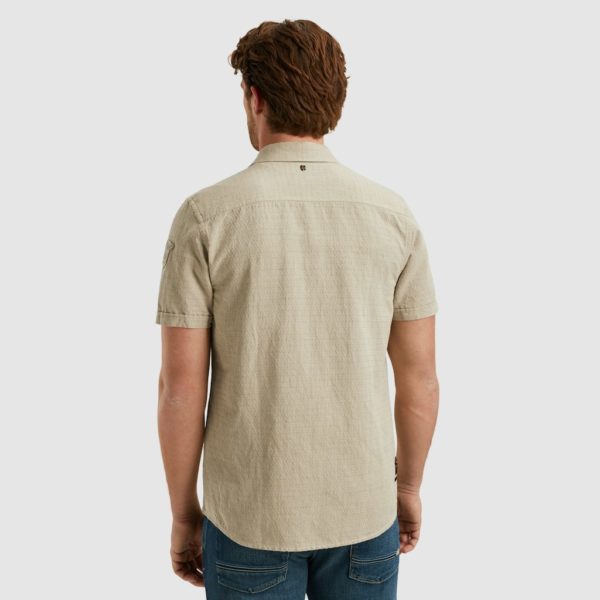 PME-Legend SHIRT, COTTON LINEN DOBBY FUGEES - Afbeelding 3