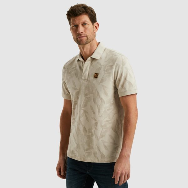 PME-Legend POLO, TWO PIQUE PRINTED
