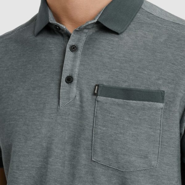 VANGUARD POLO, PIQUE 2 TONE HONEYCOMB - Afbeelding 7
