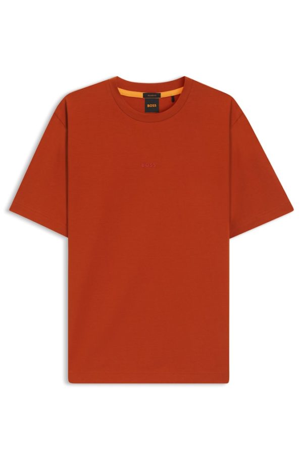HUGO BOSS ORANGE T-SHIRT, TCHUP