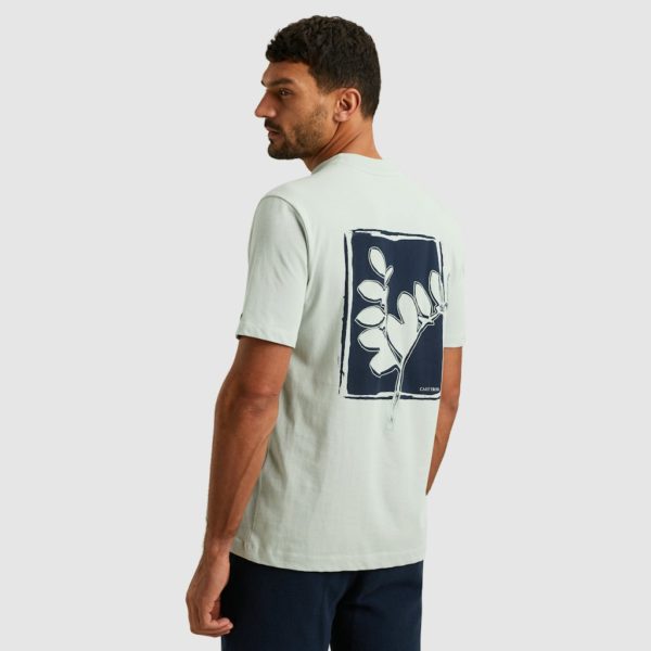 CAST IRON T-SHIRT, REGULAR FIT SINGLE JERSEY