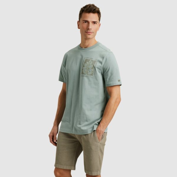 CAST IRON T-SHIRT, REGULAR FIT SINGLE JERSEY - Afbeelding 2