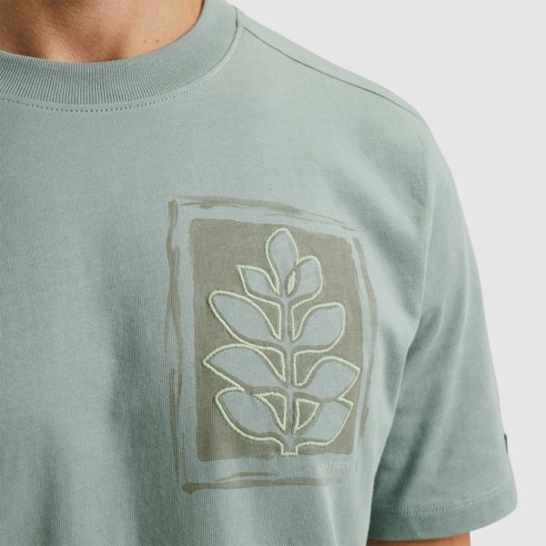 CAST IRON T-SHIRT, REGULAR FIT SINGLE JERSEY - Afbeelding 4