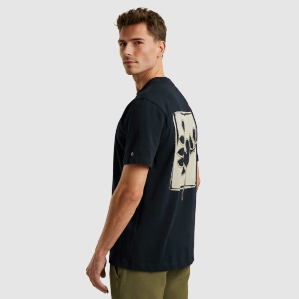 CAST IRON T-SHIRT, REGULAR FIT SINGLE JERSEY