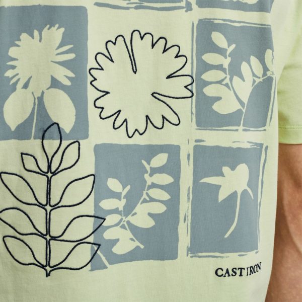 CAST IRON T-SHIRT, REGULAR FIT SINGLE JERSEY - Afbeelding 6