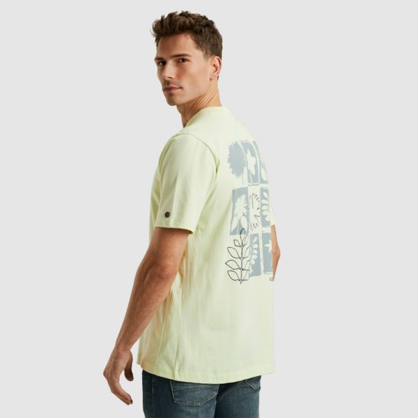 CAST IRON T-SHIRT, REGULAR FIT SINGLE JERSEY