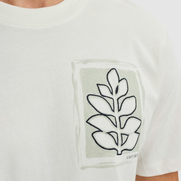 CAST IRON T-SHIRT, REGULAR FIT SINGLE JERSEY - Afbeelding 4