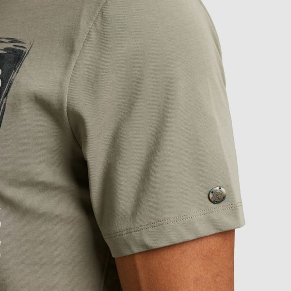 CAST IRON T-SHIRT, REGULAR FIT SINGLE JERSEY - Afbeelding 5