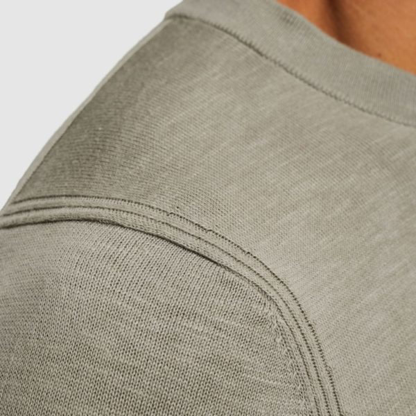 CAST IRON T-SHIRT, COTTON BLEND SLUB - Afbeelding 4