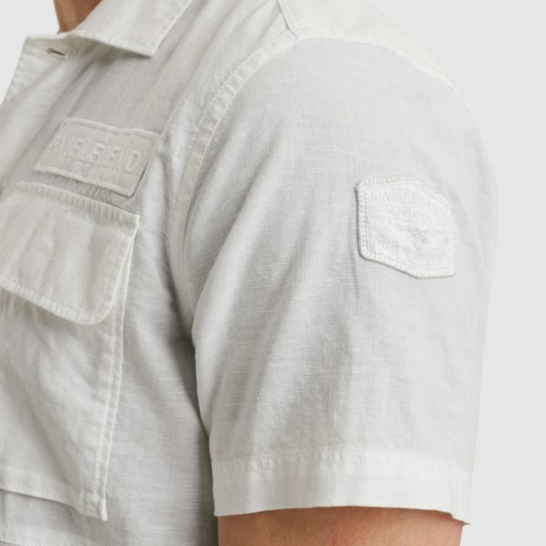 PME-Legend SHIRT, COTTON LINEN CARGO FREEDOM - Afbeelding 5