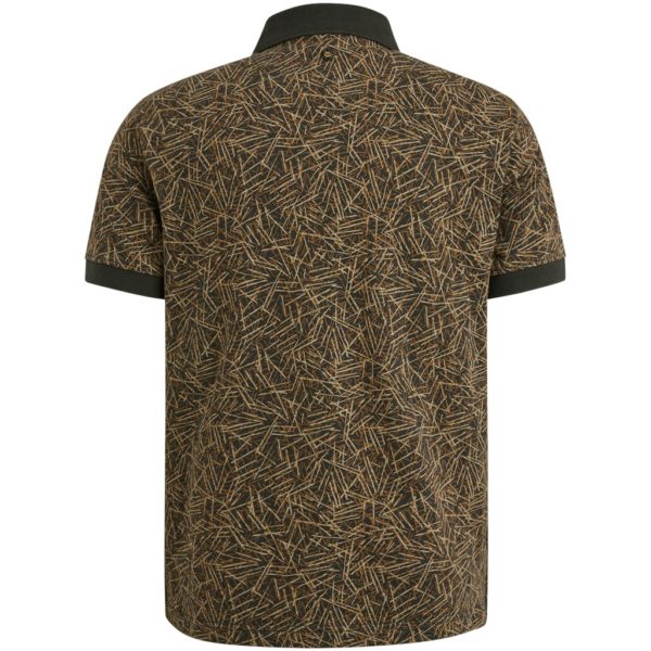 PME-Legend POLO, SLUB JERSEY AOP - Afbeelding 2