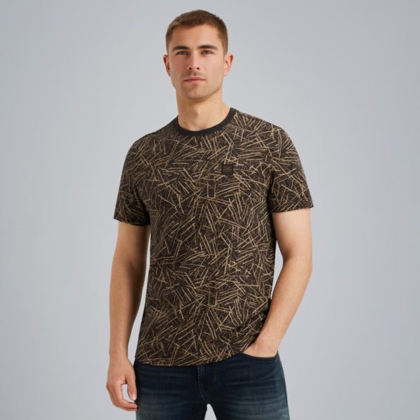 PME-Legend T-SHIRT, SLUB JERSEY AOP