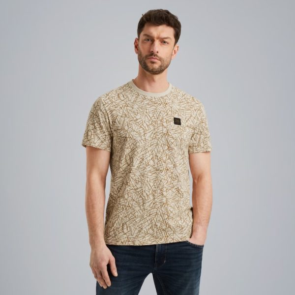 PME-Legend T-SHIRT, SLUB JERSEY AOP