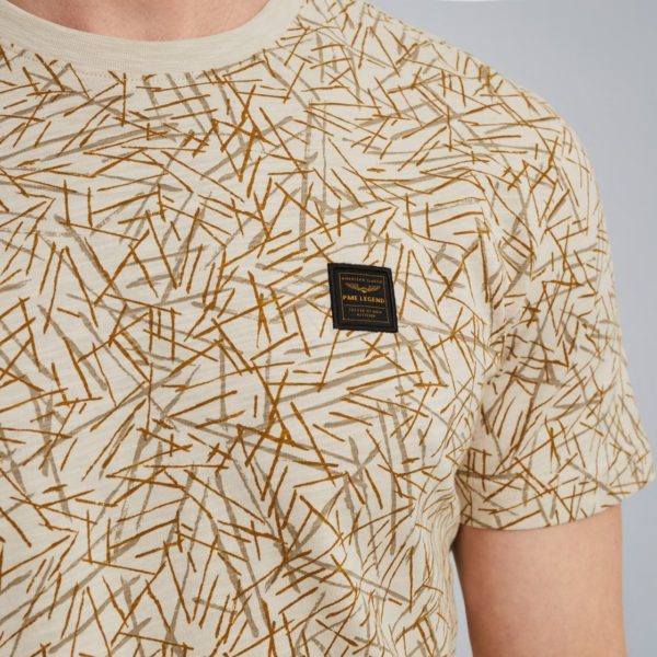 PME-Legend T-SHIRT, SLUB JERSEY AOP - Afbeelding 4