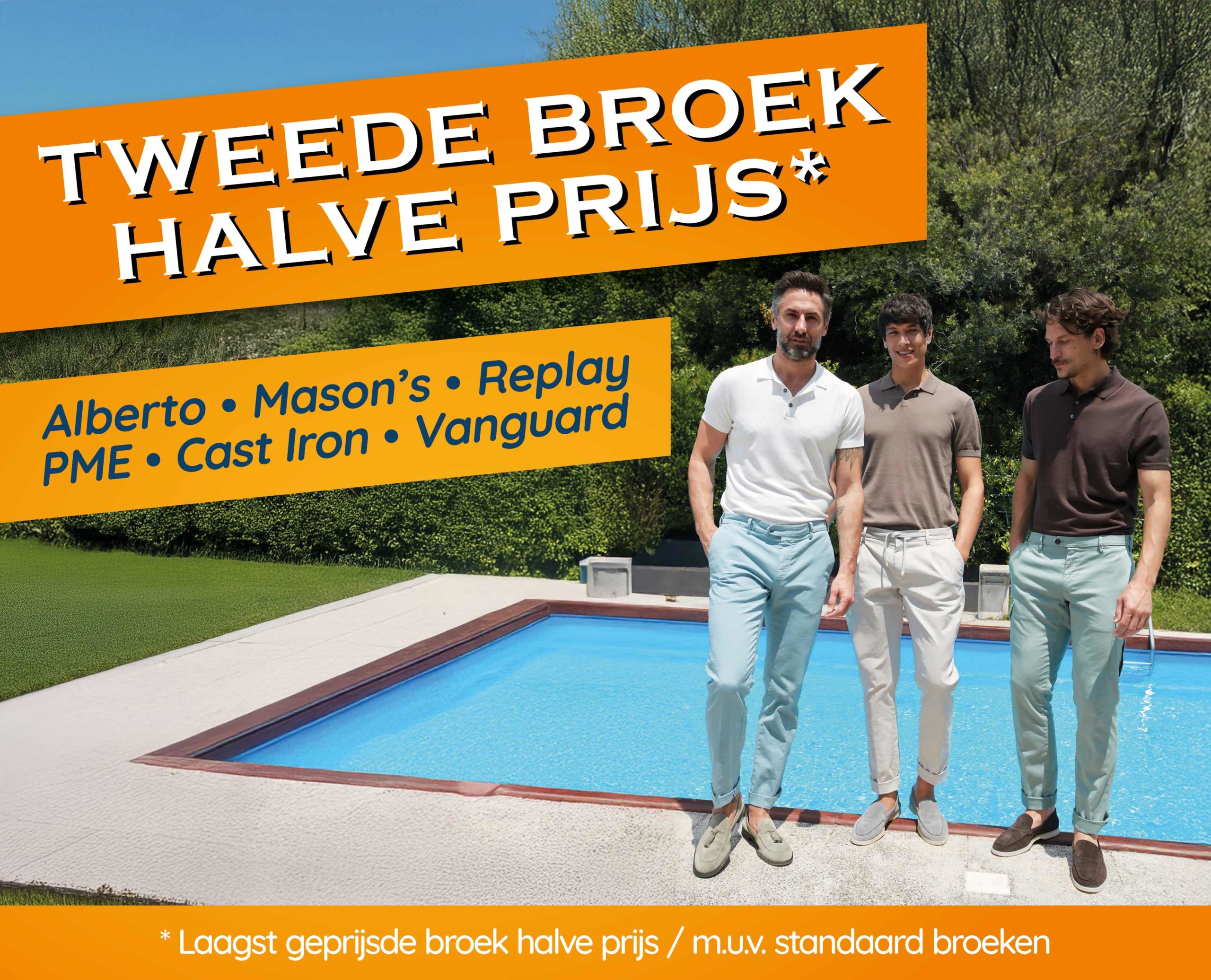 Broekenactie bij Patrick van Keulen: de tweede voor de halve prijs!