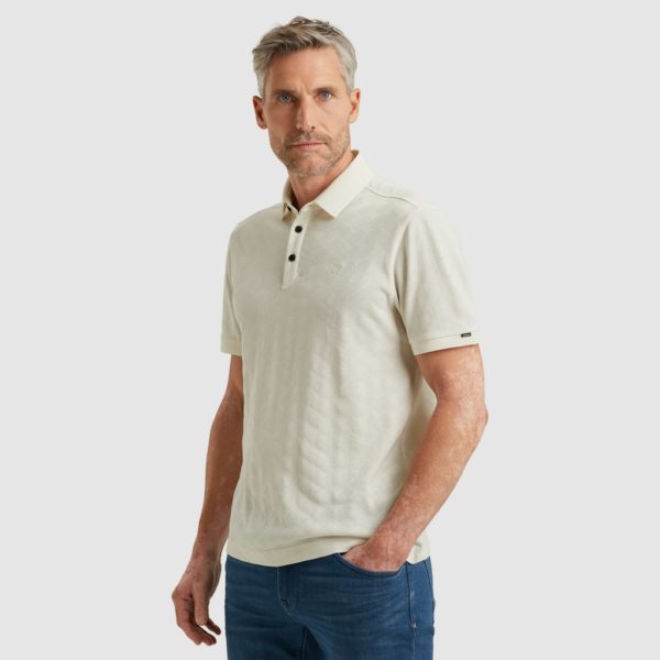 VANGUARD POLO, JACQUARD MERCERISED PIQUE - Afbeelding 2