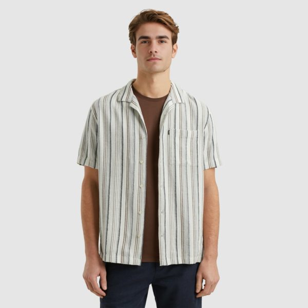VANGUARD SHIRT, STRIPE PARTHENON
