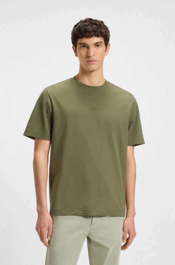 HUGO BOSS ORANGE T-SHIRT, TCHUP