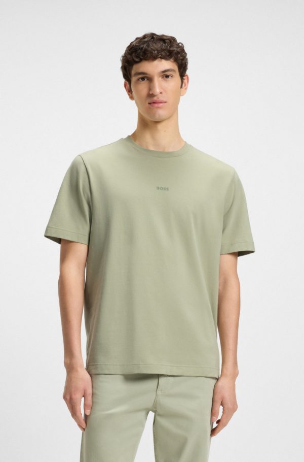 HUGO BOSS ORANGE T-SHIRT, TCHUP