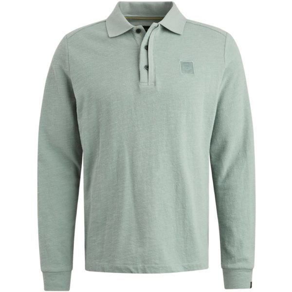 PME-Legend POLO, SLUB JAQUARD JERSEY