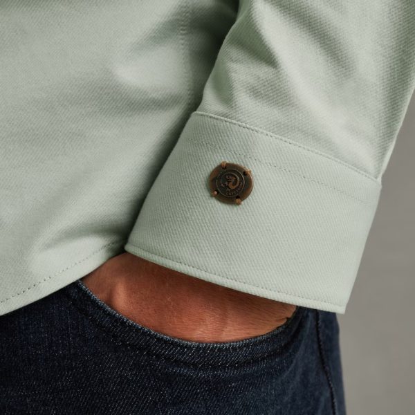 CAST IRON SHIRT, TWILL JERSEY 2 TONE - Afbeelding 5