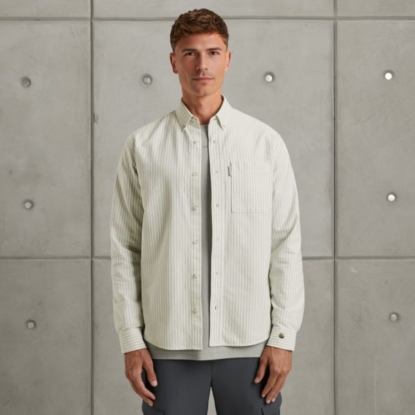 CAST IRON SHIRT, NEWCAST OXFORD STRIPE