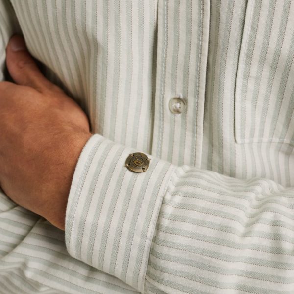 CAST IRON SHIRT, NEWCAST OXFORD STRIPE - Afbeelding 6