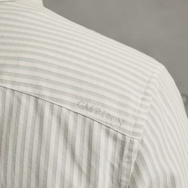 CAST IRON SHIRT, NEWCAST OXFORD STRIPE - Afbeelding 7