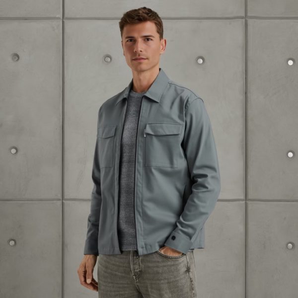 CAST IRON OVERSHIRT, TECH STRETCH
