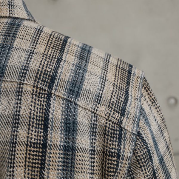 CAST IRON SHIRT, HEAVY CHECK SHIRT - Afbeelding 7