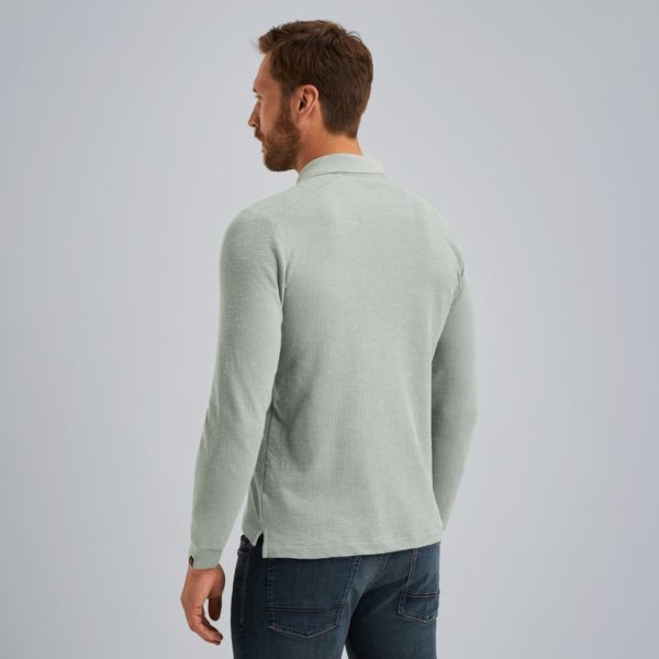 PME-Legend POLO, SLUB JAQUARD JERSEY - Afbeelding 3