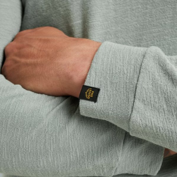 PME-Legend POLO, SLUB JAQUARD JERSEY - Afbeelding 5