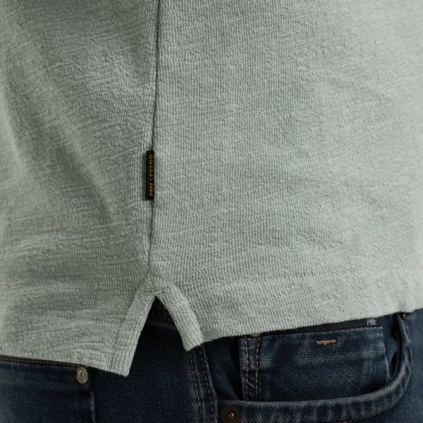 PME-Legend POLO, SLUB JAQUARD JERSEY - Afbeelding 6