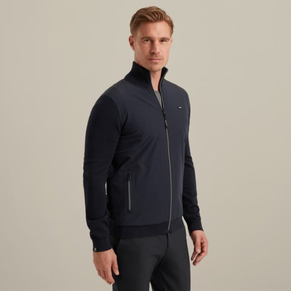 VANGUARD VEST, COTTON MODAL ZIP VEST - Afbeelding 3