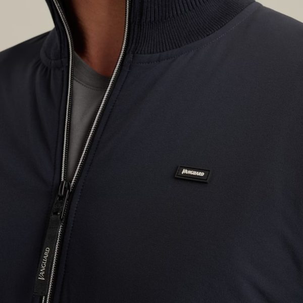 VANGUARD VEST, COTTON MODAL ZIP VEST - Afbeelding 5