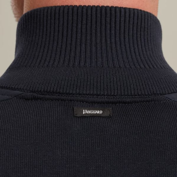 VANGUARD VEST, COTTON MODAL ZIP VEST - Afbeelding 7